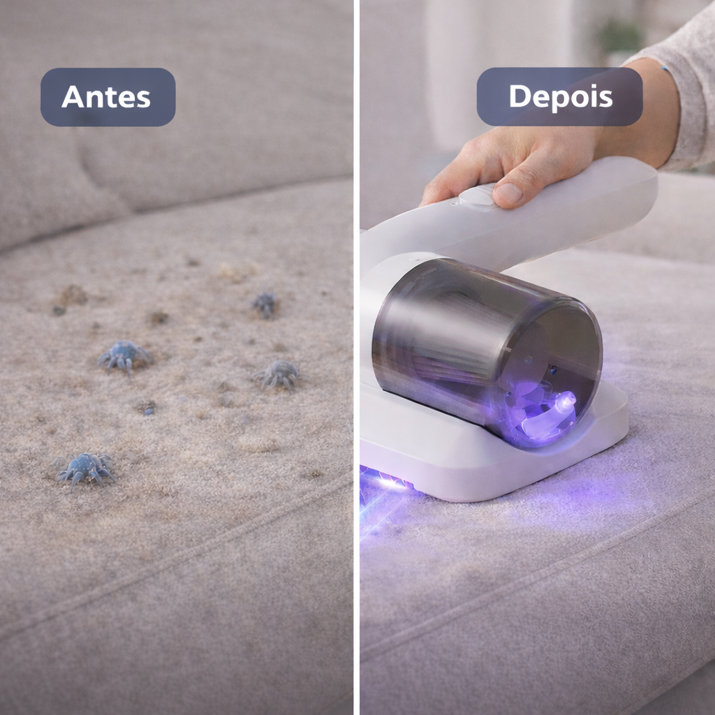 Aspirador UV portátil multifuncional sem fios