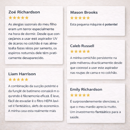 Aspirador UV portátil multifuncional sem fios