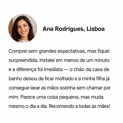 Adaptador de Torneira 360° — Para Toda a Família