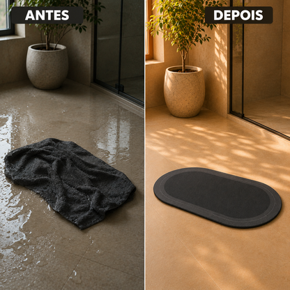 Tapete Absorvente de Secagem Rápida