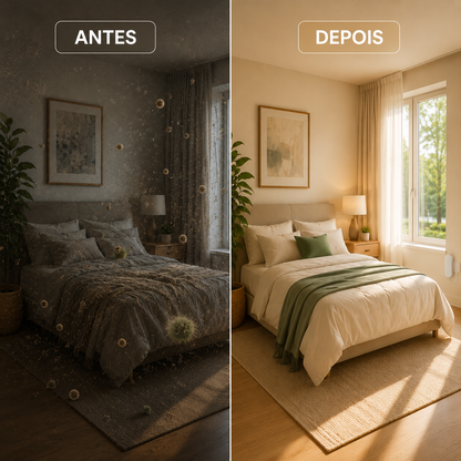 Purificador de Ar Iónico Sem Filtro