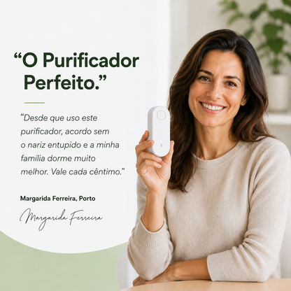 Purificador de Ar Iónico Sem Filtro